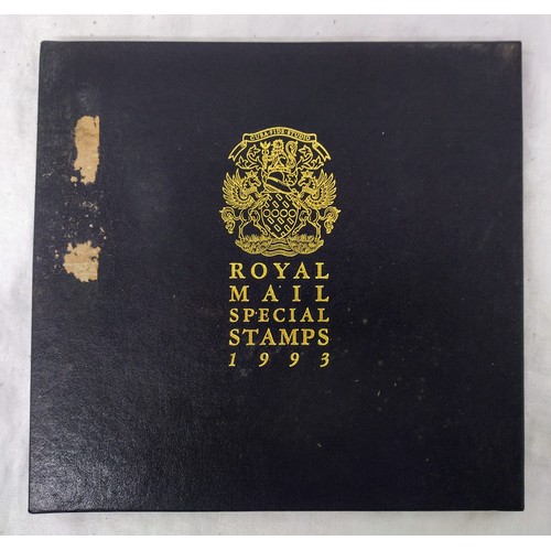 126 - Royal Mail Special Stamps No. 10 Album with Complete 1993 Stamp Issues and Presentation Booklet. A/F