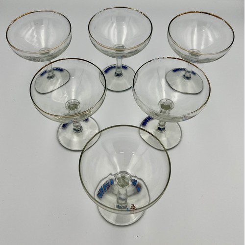 147 - Set of 6 Babycham Glasses