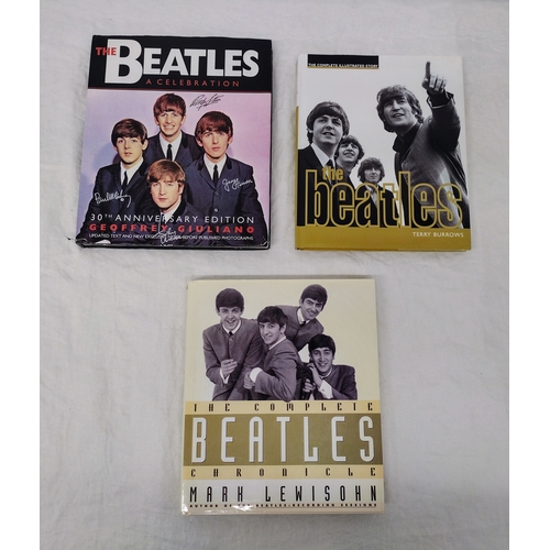 167 - Set of Three Beatles Books, Including 'The Complete Beatles Chronicle' by Mark Lewisohn, 'The Beatle... 