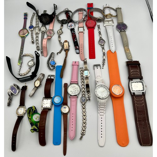 168 - Large Selection of Vintage & Modern Fashion Watches