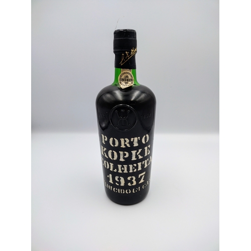 186 - Kopke Colheita Port 1937, Bottled 2000, 75cl, 20% ABV, Sealed and Well-Preserved Condition