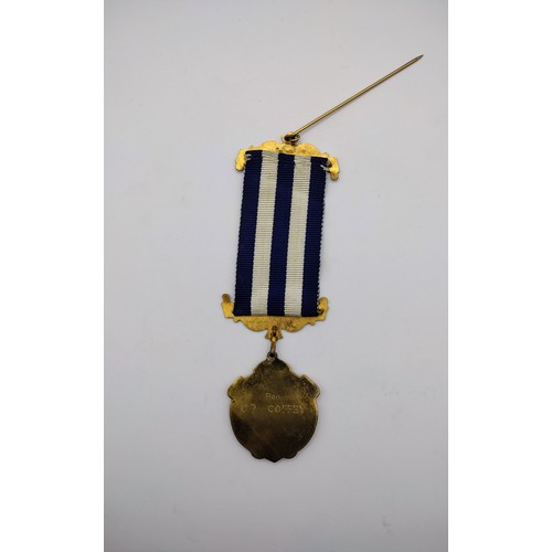 487 - Royal Antediluvian Order of Buffalos (RAOB) Jewel / Medal: Larkhill Lodge 50th Anniversary 1920-1970