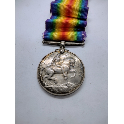 489 - WWI Pair of Medals Issued to PTE. N. T. Bassett (20863) The Queens Regiment, War & Victory Medal