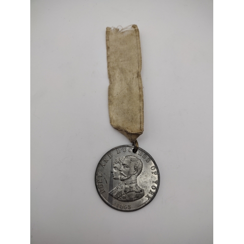 490 - 1893 Medal Commemorating the Marriage of The Duke of York & Princess May of Teck