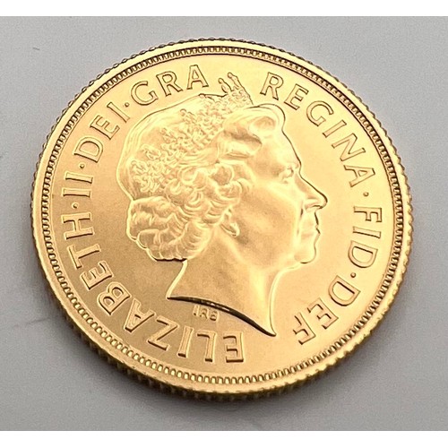 14 - Investment Gold 10% Commission Zero VAT. Elizabeth II 1 Sovereign 2015 Obverse HM Queen Elizabeth II... 