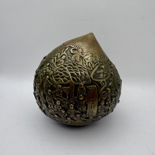 222 - Reproduction Bronze Peach of Longevity