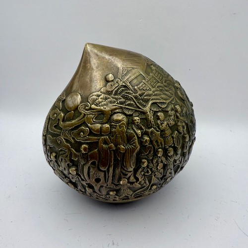 222 - Reproduction Bronze Peach of Longevity