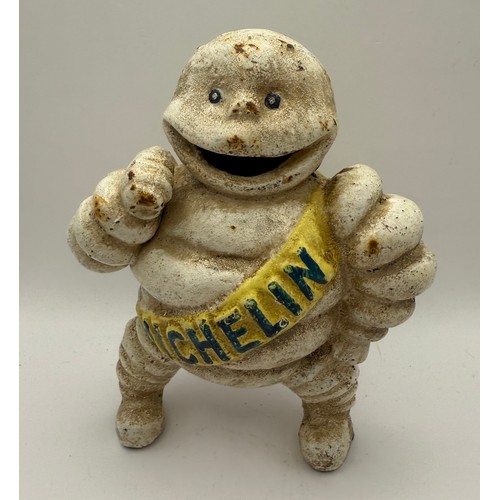 249 - Cast Iron Michelin Man Figure Detroit 67548 - Iconic Advertising History