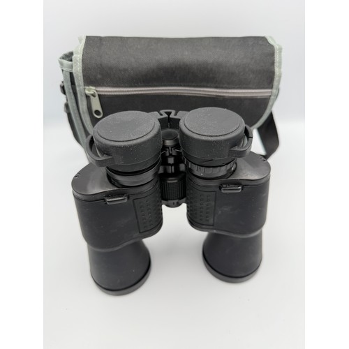 361 - Bresser 10X50 Binoculars In Case