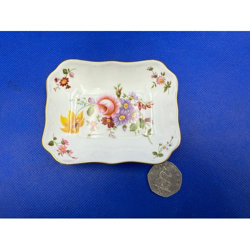 262 - Crown Derby Posies English Bone China Pin Dish