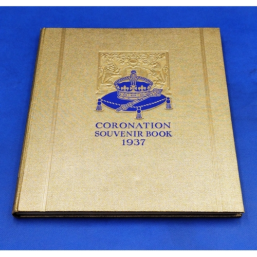 302 - Two Royal Memorobillia Books George V And Edward III and a 1937 Coronation Souvenir Book