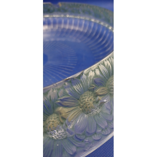 213 - René Lalique Marguerite Daisy (Model No. 10-404) Glass Bowl, France, Circa 1930s, Signed R. Lalique ... 