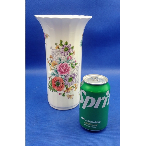 334 - Royal Doulton Olivia H5224 Bone China Vase C.1993 Approx. 24cm High