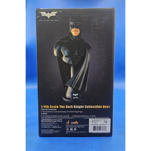 BATMAN - The Dark Knight Rises - Batman 1/4 Collectible Bust 2008 Hot ...