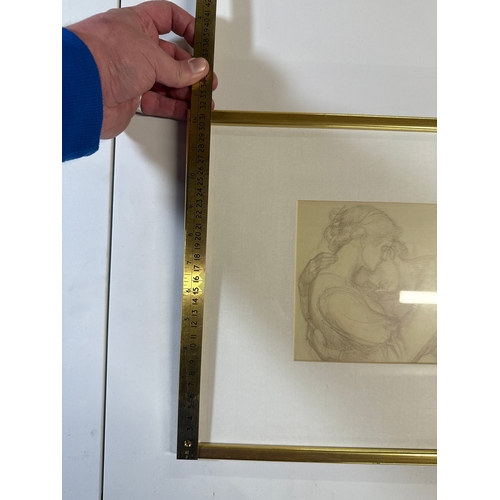 24 - Study for 'The Blessed Damozel', c.1876