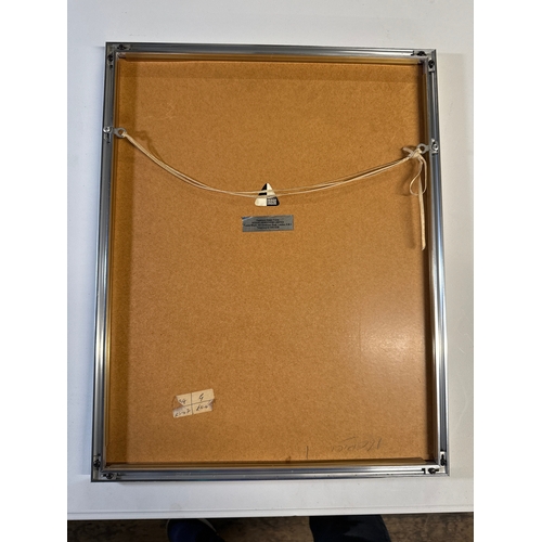 26 - A Print by Henri Matisse, 'White Palm on Red'