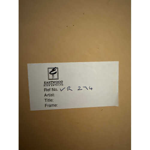 12 - A Framed Reproduction of Auguste Rodin's 'Two Embracing Figures'