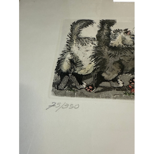 55 - Enid Groves, 'Furlined', Limited Edition Print