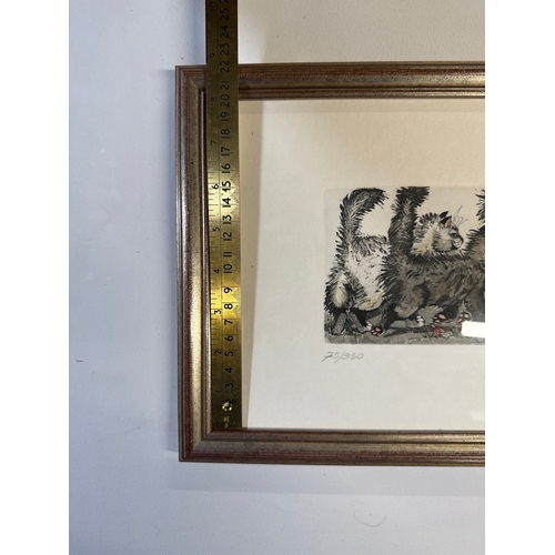 55 - Enid Groves, 'Furlined', Limited Edition Print