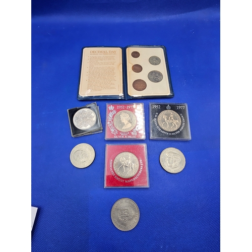 26 - Collection of Commemorative Coins, to Include Jubilee, Churchill, Decimal Coins and Others.