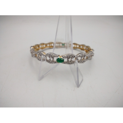 91 - Boxed 925 Silver Gilt High Lustre Freshwater Pearl and “Diamond-Look” Jewellery Suite, with Ruby and... 