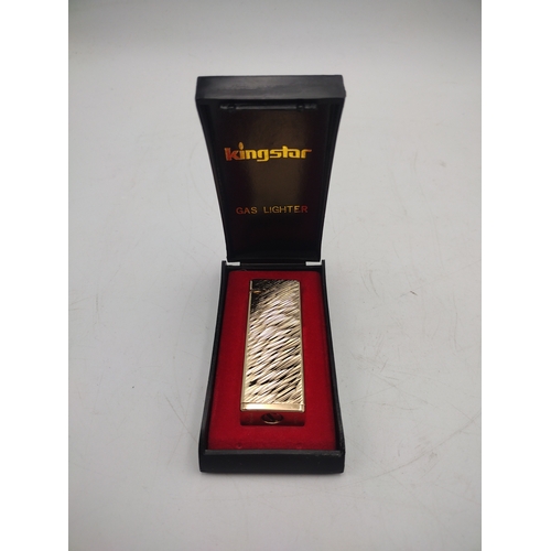 24 - Collection of Four Vintage Lighters to Include Two Ronson Varaflame Boxed Petrol Lighters with Engin... 
