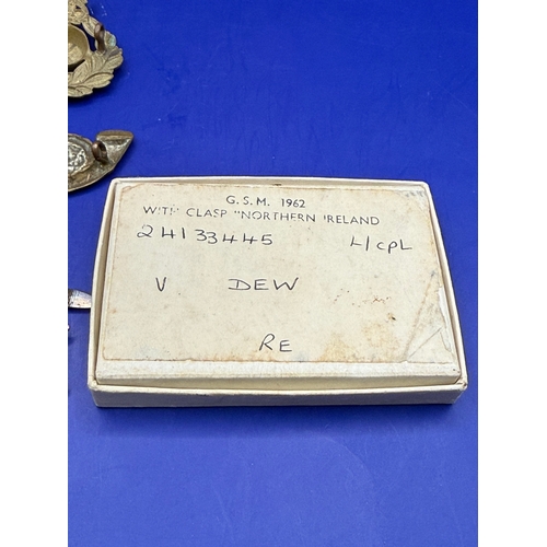32 - Militaria Collection to include Elizabeth II General Service Medal 1962–2007 With Northern Ireland C... 