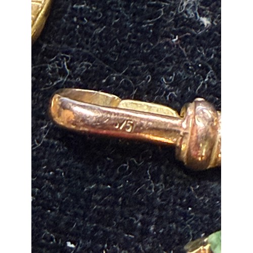7 - Mixed Collection of Interesting Items to include Miracle Stone Kilt Pin , Gold Plated Cufflinks , Ti... 