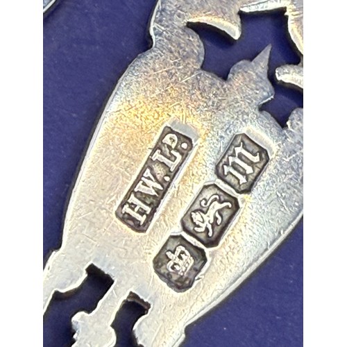 21 - Three White Metal Items to include 900 Silver Fork , 925 Sterling Silver Spoon & 830 Silver Large Sp... 