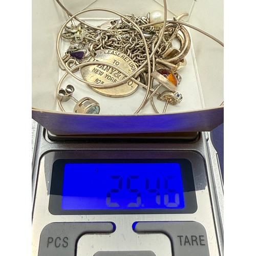 19 - Mixed Selection Of 925 Sterling Silver and White Metal Items approx 25.4g