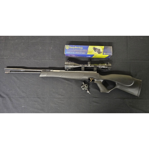 Weihrauch HW97 Black Line .177 Underlever Air Rifle With Nikko Stirling ...