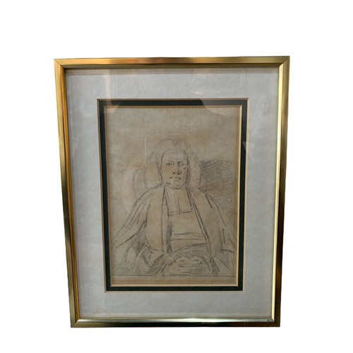 206 - SIR JOSHUA REYNOLDS, PRA, PLYMPTON, DEVON, 1723 - 1792, LONDON, RARE 18TH CENTURY PRELIMINARY SKETCH... 