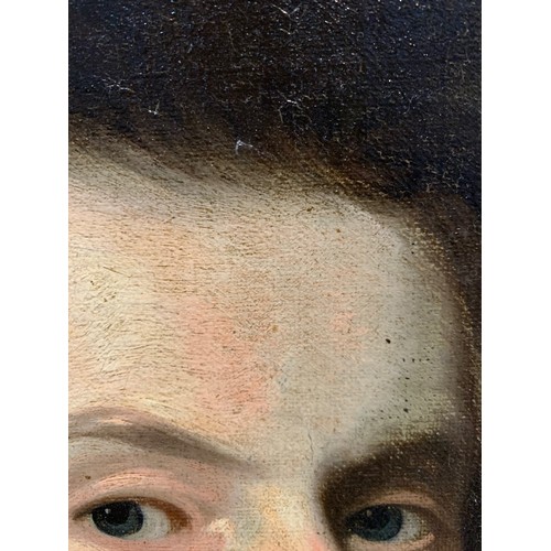 221 - WITHDRAWN
SIR JOSHUA REYNOLDS, PRA, PLYMPTON, DEVON, 1723 - 1792, LONDON, UNTRACED OVAL OIL ON CANVA... 