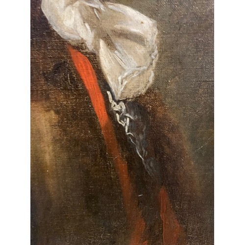 221 - WITHDRAWN
SIR JOSHUA REYNOLDS, PRA, PLYMPTON, DEVON, 1723 - 1792, LONDON, UNTRACED OVAL OIL ON CANVA... 