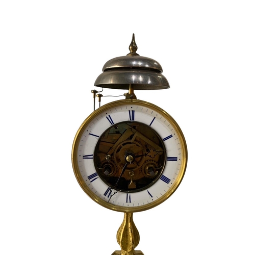 76 - AN UNUSUAL 19TH  CENTURY FRENCH PARIS EXHIBITION ORMOLU DOMED CLOCK
Striking petite sonnerie on two ... 