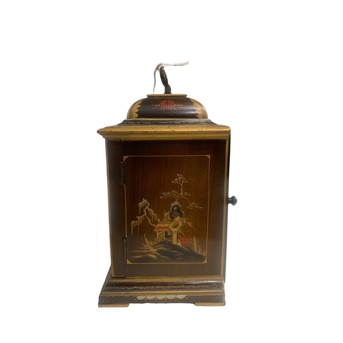 67 - IN THE MANNER OF THOMAS TOMPION, A COVENTRY ASTRAL CHINESE CHINOISERIE FUSEE BRACKET CLOCK
Raised on... 