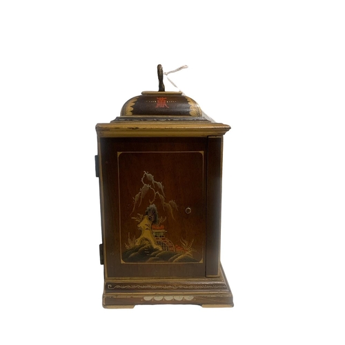 67 - IN THE MANNER OF THOMAS TOMPION, A COVENTRY ASTRAL CHINESE CHINOISERIE FUSEE BRACKET CLOCK
Raised on... 