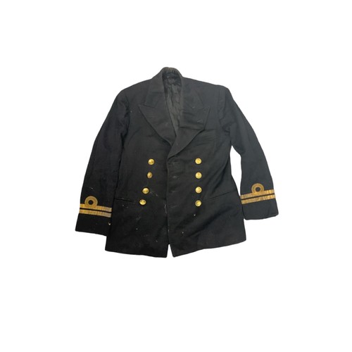 77 - A VINTAGE BRITISH SET OF ROYAL NAVY OFFICER NO.1 LIEUTENANT’S DRESS UNIFORM
To include cap, a number... 