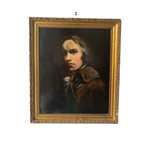 353 - FOLLOWER OF JOHN OPIE, R.A., CORNWALL, 1761 - 1807, LONDON, 18TH CENTURY OIL ON CANVAS
Self portrait... 