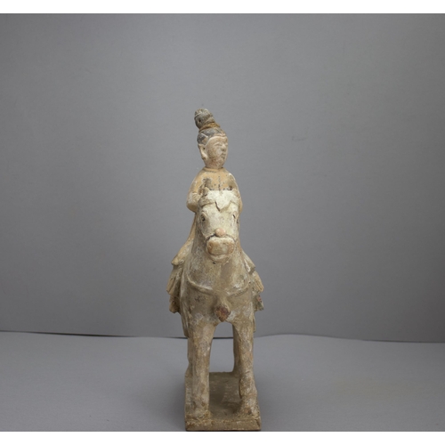 277 - A POTTERY EQUESTRIENNE GROUP, MING DYNASTY

H: 34.5cm, W: 23.5cm

PROPERTY FROM THE COLIN HART COLLE... 