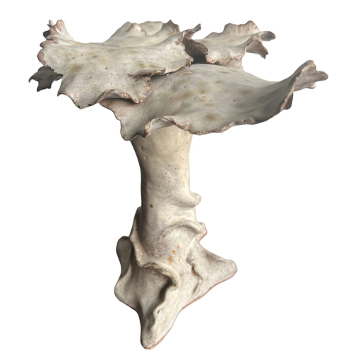 284 - ATTRIBUTED TO URSULA MORLEY PRICE, B. 1936, A LARGE STUDIO POTTERY SCULPTURE STYLISED CORAL TREE.
(h... 