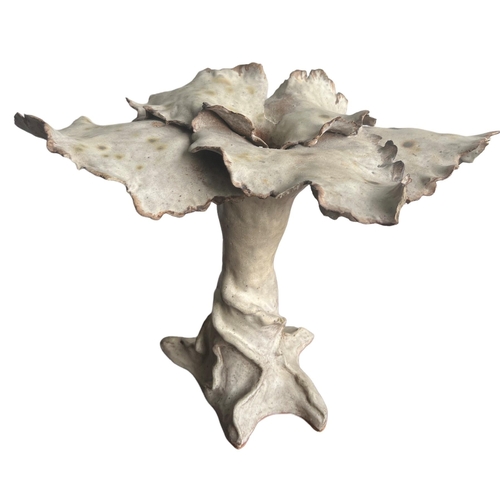 284 - ATTRIBUTED TO URSULA MORLEY PRICE, B. 1936, A LARGE STUDIO POTTERY SCULPTURE STYLISED CORAL TREE.
(h... 