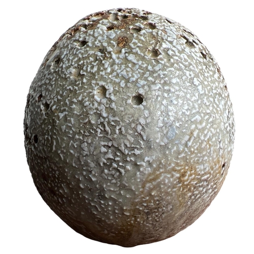 288 - ALAN WALLWORK, 1931 - 2019, A STONEWARE SPLIT SPHERE WITH PALE GREEN GLAZE
Incised ‘AW’.
(h 14cm x w... 