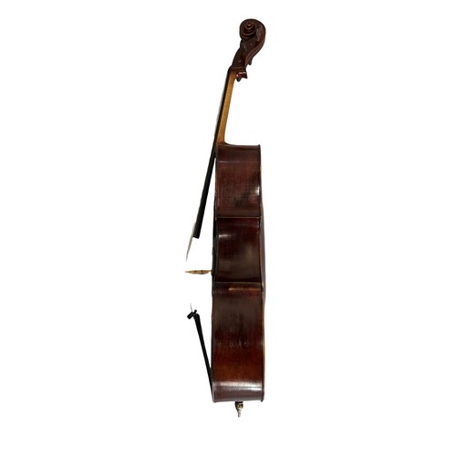 265 - OTTO VIENER, MITTENWALD, AN EARLY 20th CENTURY GERMANY CELLO WITH A 19TH CENTURY SWISS FINKEL ALLEGR... 