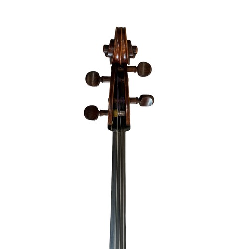 265 - OTTO VIENER, MITTENWALD, AN EARLY 20th CENTURY GERMANY CELLO WITH A 19TH CENTURY SWISS FINKEL ALLEGR... 