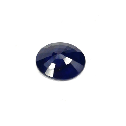 20 - A LARGE LOOSE OVAL SAPPHIRE (glass filled/treated) 7.70ct.