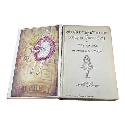 52 - LEWIS CARROLL, ‘ALICE'S ADVENTURES IN WONDERLAND’ AND ‘THROUGH THE LOOKING GLASS’, PUBLISHED BY WM. ... 