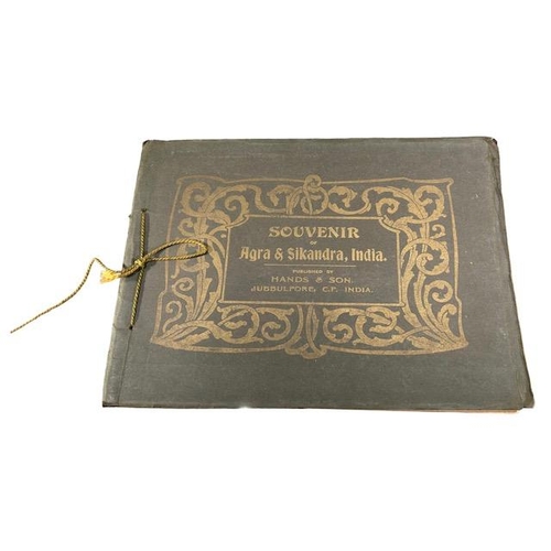 57 - INDIA INTEREST. COLLECTION OF FOUR LATE 19TH/ EARLY 20TH CENTURY PHOTOGRAPHY BOOKS OF CALCUTTA, BOMB... 