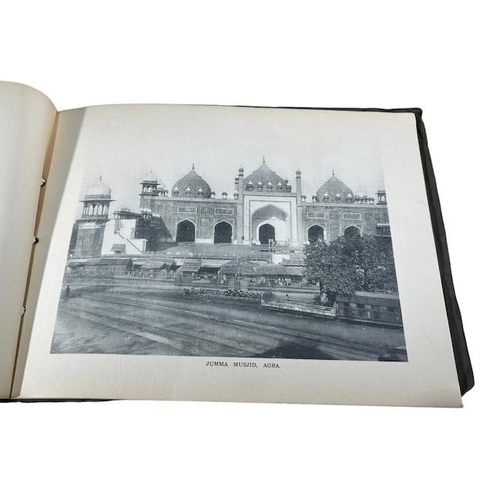 57 - INDIA INTEREST. COLLECTION OF FOUR LATE 19TH/ EARLY 20TH CENTURY PHOTOGRAPHY BOOKS OF CALCUTTA, BOMB... 