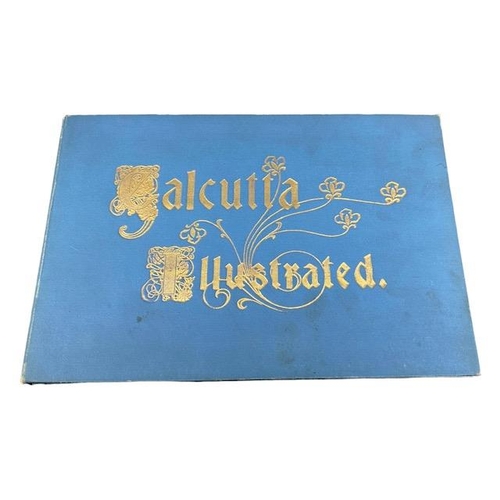 57 - INDIA INTEREST. COLLECTION OF FOUR LATE 19TH/ EARLY 20TH CENTURY PHOTOGRAPHY BOOKS OF CALCUTTA, BOMB... 